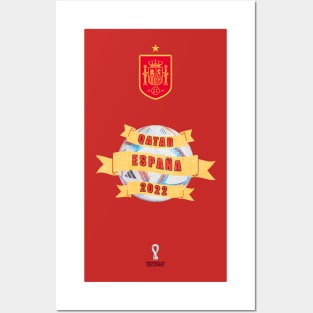 SPAIN WORLD CUP Posters and Art